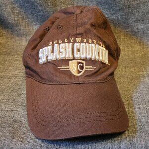 Okiwear Brown Embroidered Dollywood Splash Country Strap Back Hat